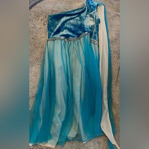 Vintage Costume Gallery Dance Recital Dress One-ShoulderSize Medium Child